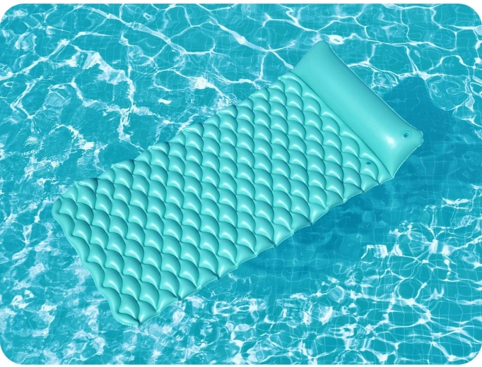 Wytrzymały materiał PVC i nośność 90 kg