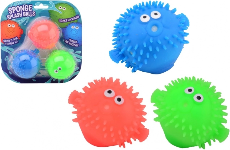 Baloniki wodne z gąbką 3 szt.