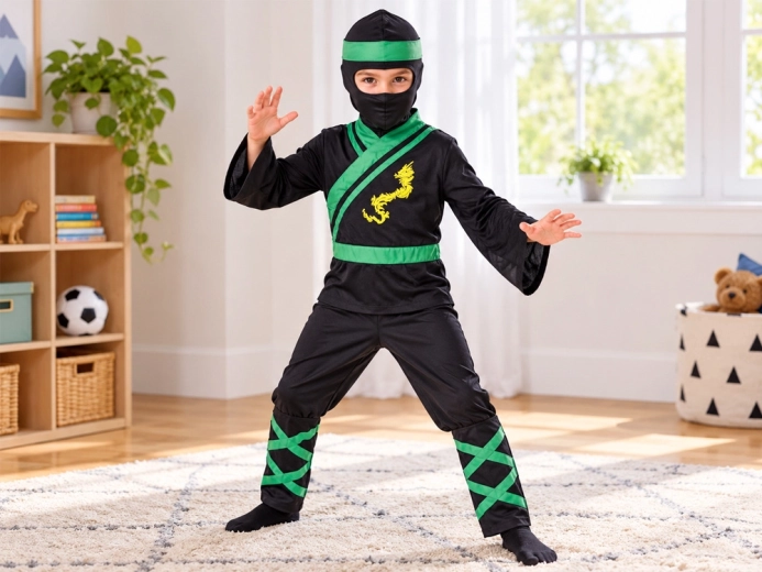 Wyrazisty wygląd ninja
