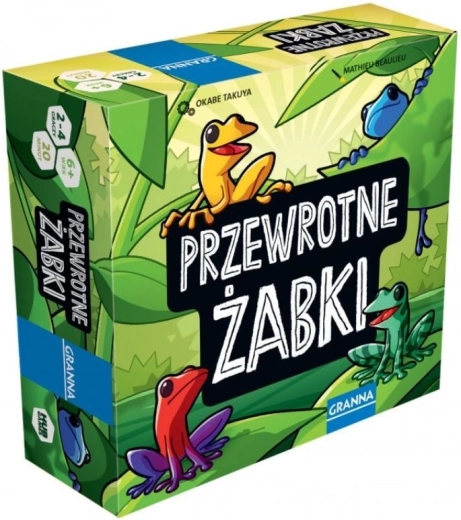 Przewrócone żabki – rodzinna gra logiczna