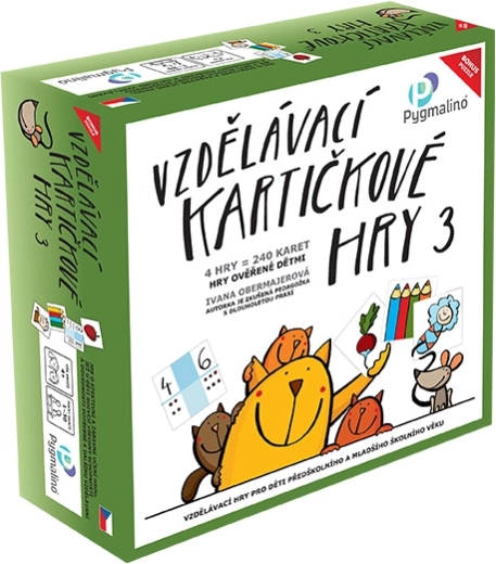 Pygmalino edukacyjne gry karciane 3