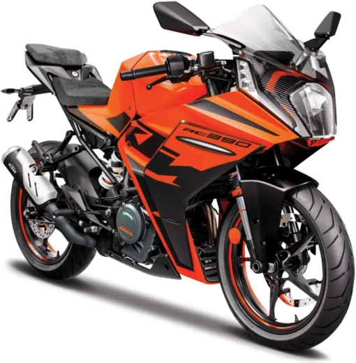 Maisto motocykl KTM RC 390 pomarańczowy 1:18