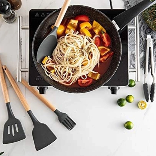 Delikatny silikon dla naczyń nieprzywierających