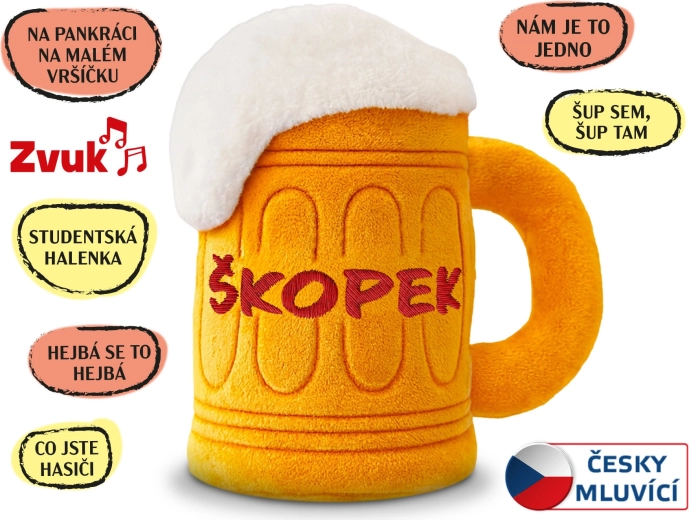 Pluszowy Szkopek 20 cm z melodiami