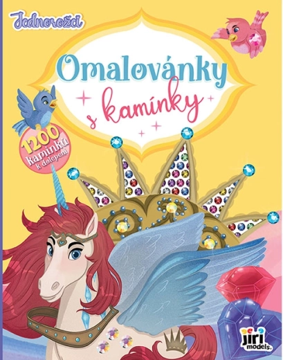 Kolorowanki z kryształkami Jednorożce