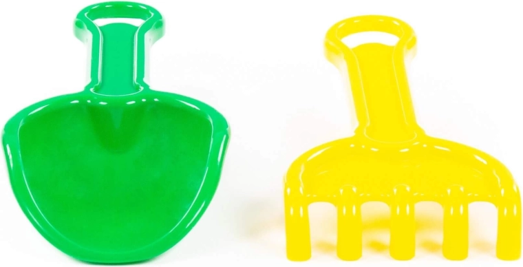 Lekki, kolorowy plastik i wygodny uchwyt