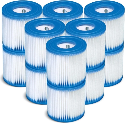Filtr do pompy basenowej typu H – zestaw 12 szt. INTEX