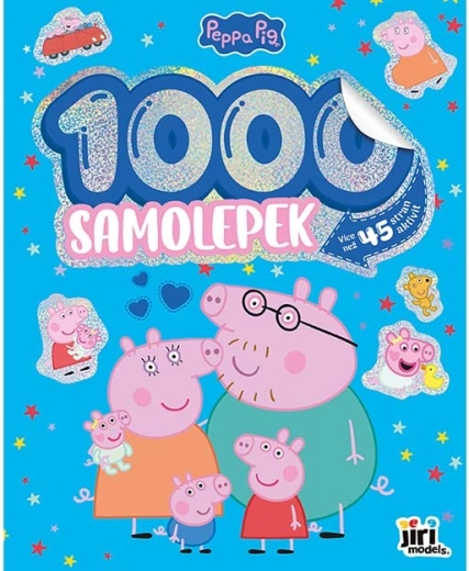 1000 naklejek z aktywnościami Świnka Peppa