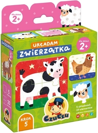 CzuCzu składam zwierzątka – puzzle z farmy