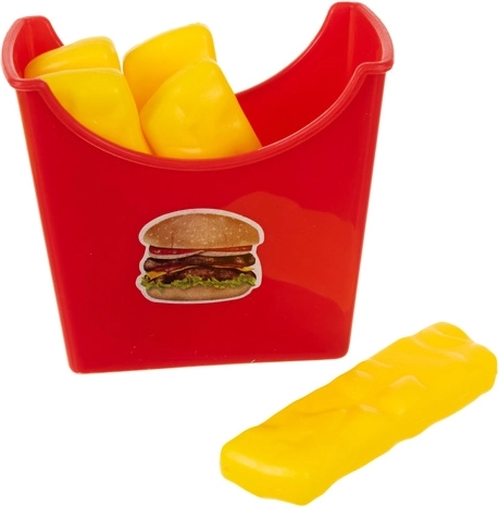 Frytki i sosy jak prawdziwe