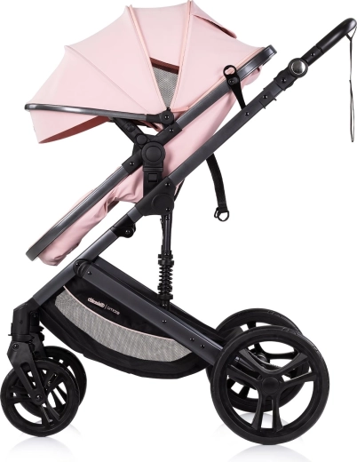 Dwukierunkowe siedzisko i regulowany daszek