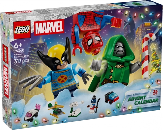 Kalendarz adwentowy LEGO Marvel 2026