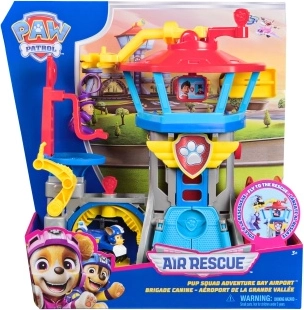 PAW Patrol Air Rescue lotnisko Adventure Bay z pojazdem Chase