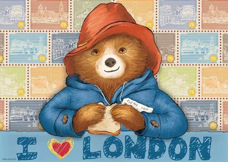 Puzzle Ravensburger Miś Paddington 1000 elementów