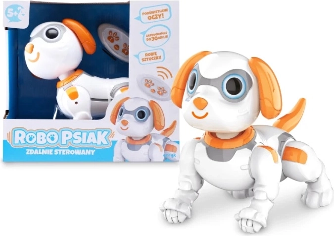 Robo-psiak RC – interaktywny robotyczny piesek zdalnie sterowany
