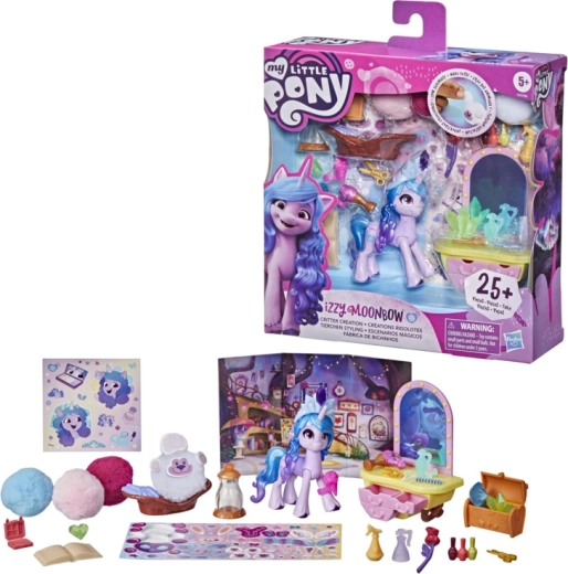 Hasbro My Little Pony Błyszczące sceny – zestaw do zabawy z kucykiem i akcesoriami
