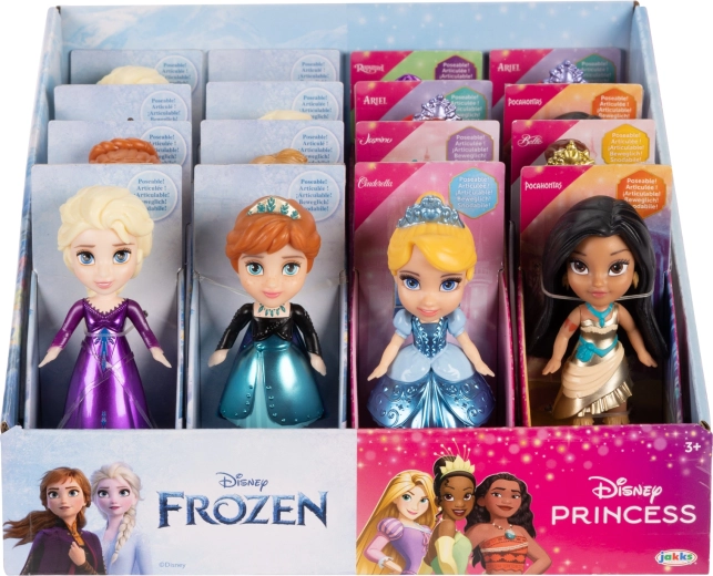 Mini laleczka DISNEY PRINCESS 7 cm