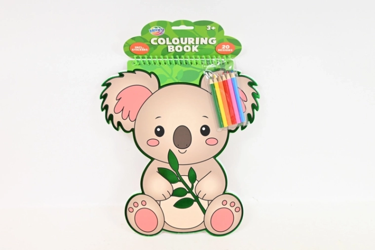 CCG kolorowanki koala (20 kartek) + 6 kredek