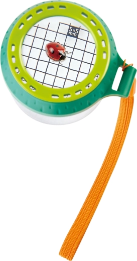 Złap i obserwuj: siatka i pojemnik z lupą