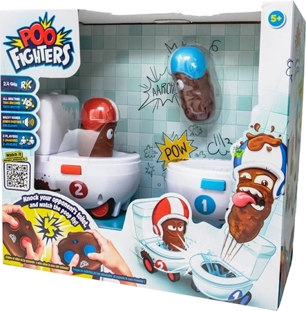 Poo Fighters – pojedynek toalet sterowanych zdalnie