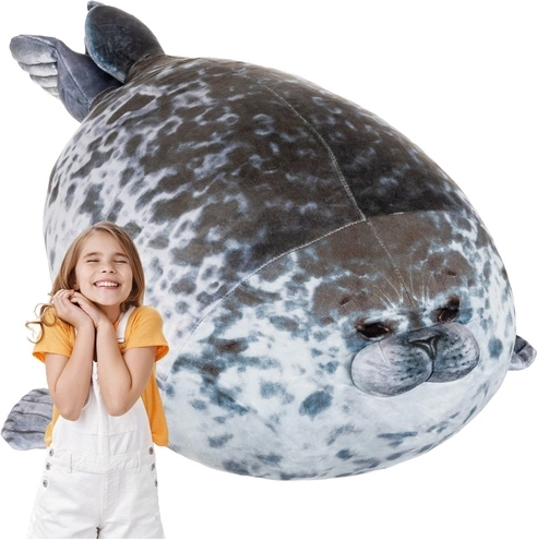 Pluszowa zabawka foka 60 cm Kruzzel