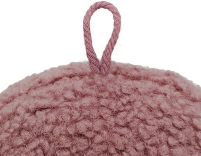 Miękki materiał teddy z bawełny