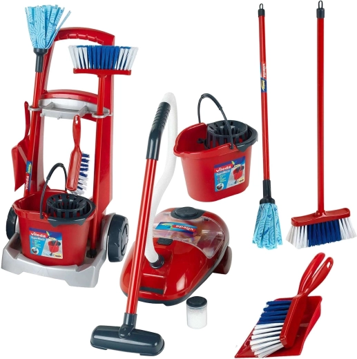 Kompletny zestaw do sprzątania w stylu VILEDA JUNIOR