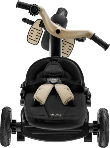 Obrotowe siedzisko 360° i komfort w półleżącej pozycji