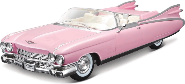 Maisto Cadillac Eldorado Biarritz 1959 różowy model auta 1:18