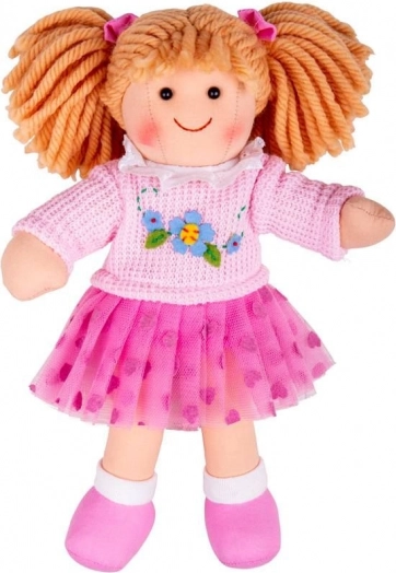Bigjigs Toys Szmaciana lalka Jasmin 28 cm