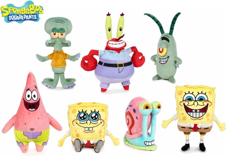 Pluszowa zabawka SpongeBob 30 cm - 1 sztuka