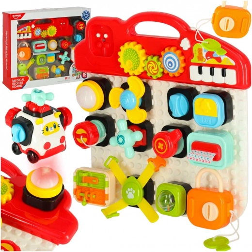 Interaktywna edukacyjna zabawka sensoryczna dla dzieci