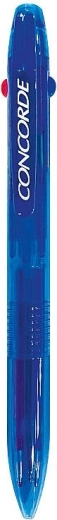 Pióro żelowe Concorde Trix 3w1 wymazywalne 0,7 mm + 4 wkłady