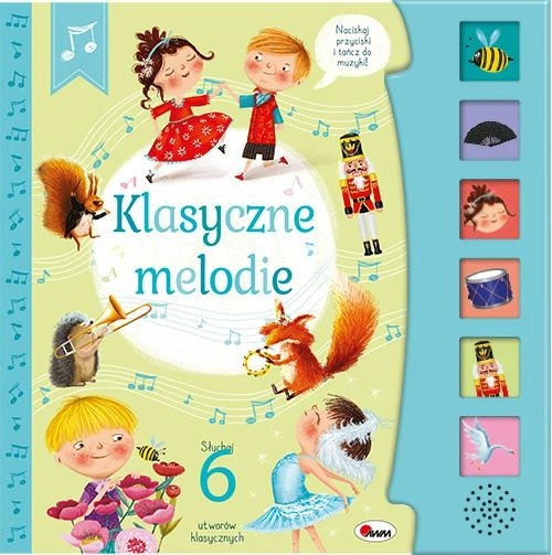 Klasyczne melodie – książka dźwiękowa dla dzieci