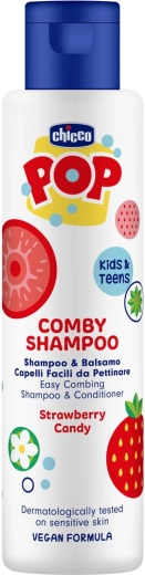 Chicco POP szampon i odżywka 2w1 truskawka 250 ml