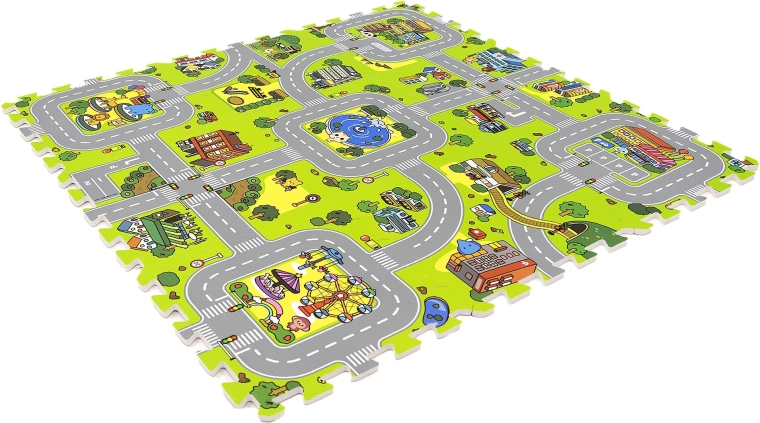 Miasto pełne fantazji dla autek i figurek