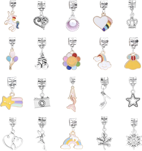 Zawieszki charms do personalizacji biżuterii