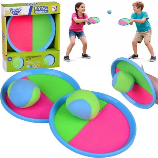 CatchBall tarcze na rzep z piłeczkami - 4 szt.