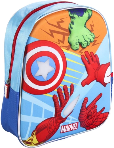 Plecak 3D Marvel Avengers ze światłem 31 cm - 1 sztuka