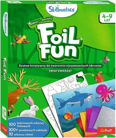 Trefl Skillmatics FoilFun świat zwierząt