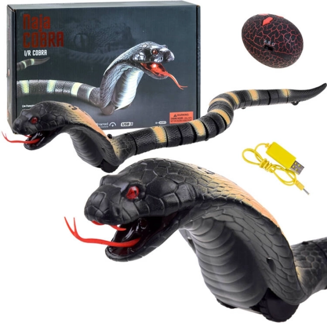 Zdalnie sterowana kobra RC – Sz