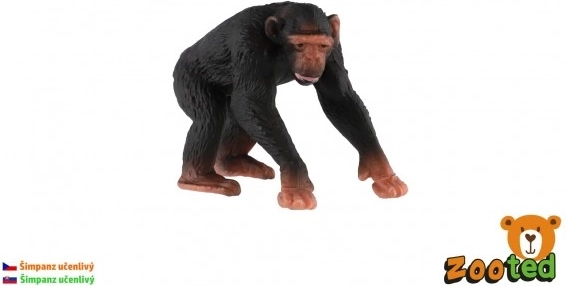 Figurka szympansa z plastiku 7 cm