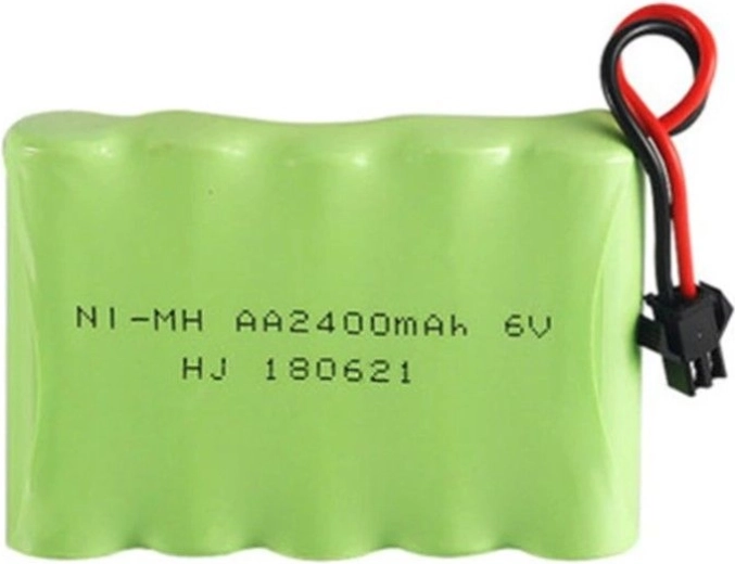 Pakiet akumulatorów NiMH 6 V 2400 mAh z konektorem JST-SM do RC crawler HB 1401/1402 - 1 sztuka