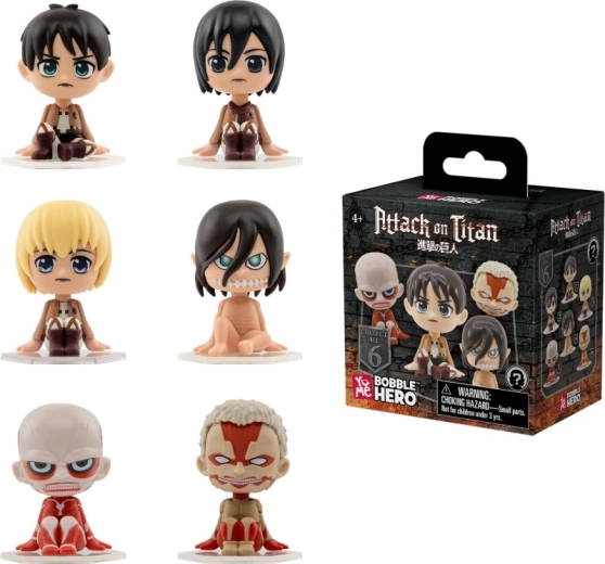 Figurka kolekcjonerska Attack on Titan Bobble Hero assort - 1 sztuka