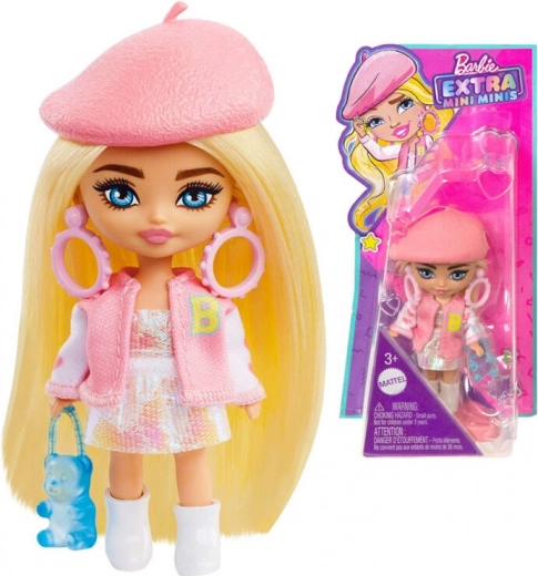 Barbie Extra Mini Minis Różowa Laleczka