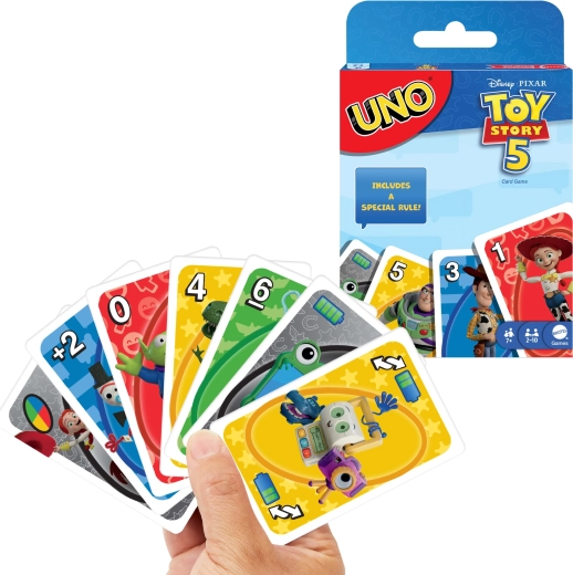 Mattel UNO Toy Story 5 – gra karciana