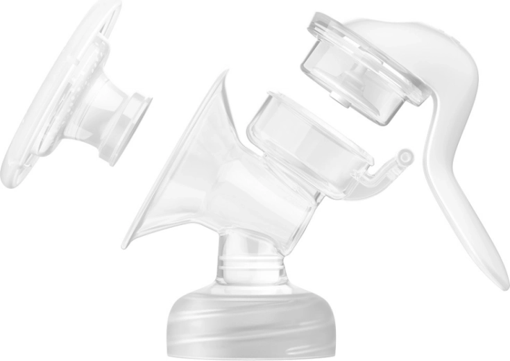 Delikatna silikonowa wkładka dla naturalnego odciągania