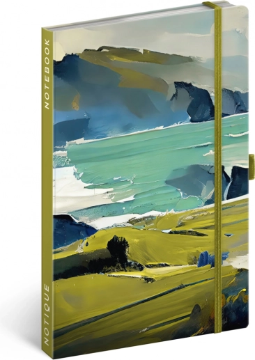 NOTIQUE notes malarski, w linie, 13 × 21 cm