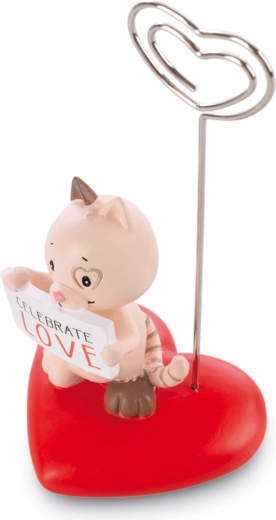 Design Love Cat z napisem „Celebrate Love“