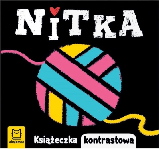 Kontrastowa książeczka dla niemowląt